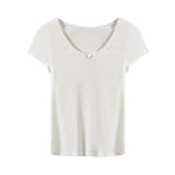 シンプルフィットTシャツ | aimoha  | 詳細画像1 