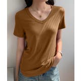 VネックシンプルTシャツ | aimoha  | 詳細画像9 