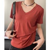 VネックシンプルTシャツ | aimoha  | 詳細画像11 