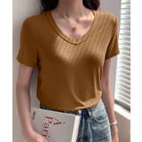 VネックシンプルTシャツ | aimoha  | 詳細画像8 