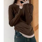 ロングスリーブベーシックTシャツ | aimoha  | 詳細画像15 