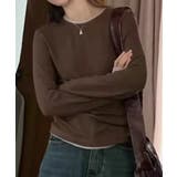 ロングスリーブベーシックTシャツ | aimoha  | 詳細画像16 