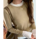 ロングスリーブベーシックTシャツ | aimoha  | 詳細画像21 