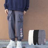アメカジワッペンプリントビッグポケットカーゴパンツ ストリート系 ロンT | HOOK | 詳細画像24