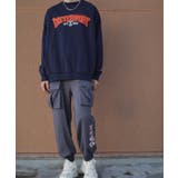 アメカジワッペンプリントビッグポケットカーゴパンツ ストリート系 ロンT | HOOK | 詳細画像8