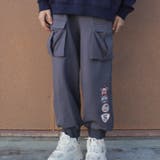 アメカジワッペンプリントビッグポケットカーゴパンツ ストリート系 ロンT | HOOK | 詳細画像12