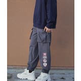 アメカジワッペンプリントビッグポケットカーゴパンツ ストリート系 ロンT | HOOK | 詳細画像18