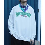 フロント英字プリントスウェット ストリート系 ロンT | HOOK | 詳細画像2 