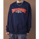 フロント英字プリントスウェット ストリート系 ロンT | HOOK | 詳細画像3 