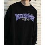 フロント英字プリントスウェット ストリート系 ロンT | HOOK | 詳細画像5 