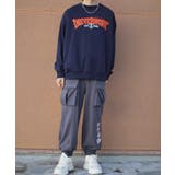 フロント英字プリントスウェット ストリート系 ロンT | HOOK | 詳細画像9 