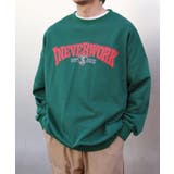 フロント英字プリントスウェット ストリート系 ロンT | HOOK | 詳細画像20 