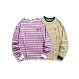アメカジワッペン刺繍配色ボーダーリンガーロングTEE ストリート系 ロンT | HOOK | 詳細画像14