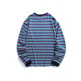 アメカジワッペン刺繍配色ボーダーリンガーロングTEE ストリート系 ロンT | HOOK | 詳細画像17
