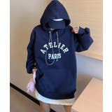 ロゴプリントパーカー | aimoha  | 詳細画像6 