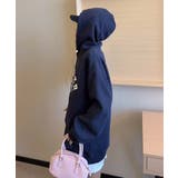 ロゴプリントパーカー | aimoha  | 詳細画像2 