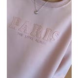 ロゴ刺繍デザインスウェット | aimoha | 詳細画像10