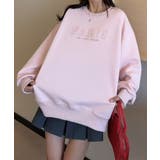 ロゴ刺繍デザインスウェット | aimoha | 詳細画像7