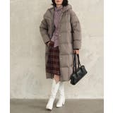 グレー | 【Banico】 プレミアムロングダウンコート | aimoha