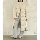 オフホワイト | 【Banico】 プレミアムロングダウンコート | aimoha