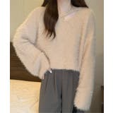 【Jasmine】シャギーニットプルオーバー Jasmine Grandiflo… | aimoha  | 詳細画像3 