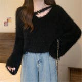 【Jasmine】シャギーニットプルオーバー Jasmine Grandiflo… | aimoha  | 詳細画像27 