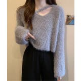 【Jasmine】シャギーニットプルオーバー Jasmine Grandiflo… | aimoha  | 詳細画像9 