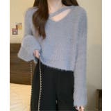 【Jasmine】シャギーニットプルオーバー Jasmine Grandiflo… | aimoha  | 詳細画像11 