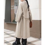 ベージュ | ミニバッグセット ウールラップコート【AW】 | DECADECLASSIC