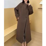 アシンメトリークラシック ウールロングコート【AW】 | DECADECLASSIC | 詳細画像1 
