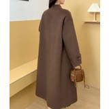 アシンメトリークラシック ウールロングコート【AW】 | DECADECLASSIC | 詳細画像2 