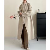 アシンメトリークラシック ウールロングコート【AW】 | DECADECLASSIC | 詳細画像5 