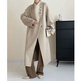 アシンメトリークラシック ウールロングコート【AW】 | DECADECLASSIC | 詳細画像15 