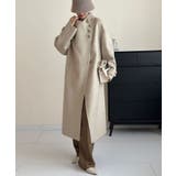 アシンメトリークラシック ウールロングコート【AW】 | DECADECLASSIC | 詳細画像20 