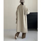 アシンメトリークラシック ウールロングコート【AW】 | DECADECLASSIC | 詳細画像8 