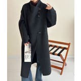アシンメトリークラシック ウールロングコート【AW】 | DECADECLASSIC | 詳細画像10 