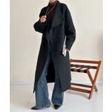 アシンメトリークラシック ウールロングコート【AW】 | DECADECLASSIC | 詳細画像18 