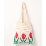 透かし編み チューリップニットトートバッグ もこもこ | aimoha | 詳細画像40