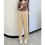 ベージュ | カジュアルパンツ | aimoha 