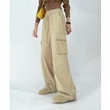 カーゴデザインワイドパンツ | aimoha  | 詳細画像1 