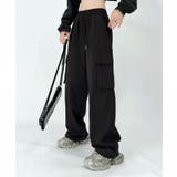 カーゴデザインワイドパンツ | aimoha  | 詳細画像3 