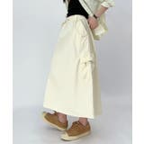 カーゴデザインミディスカート | aimoha  | 詳細画像5 