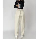 ライトベージュ | ドローストリングリラックスパンツ | aimoha 