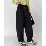 ドローストリングリラックスパンツ | aimoha  | 詳細画像3 