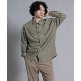 グリーン | aimoha men Textured Chic Shirt シャツ | aimoha men