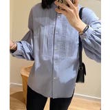 ピンタックデザインボリュームスリーブシャツ | aimoha  | 詳細画像11 