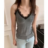 レースディテールVネックキャミソール | aimoha  | 詳細画像11 