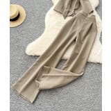 aimoha リボンタイベルトロングジレ+ワイドパンツセットアップ | aimoha | 詳細画像11