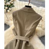 aimoha リボンタイベルトロングジレ+ワイドパンツセットアップ | aimoha | 詳細画像12