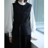 aimoha タイベルトジレ＋ワイドパンツセットアップ | aimoha  | 詳細画像6 